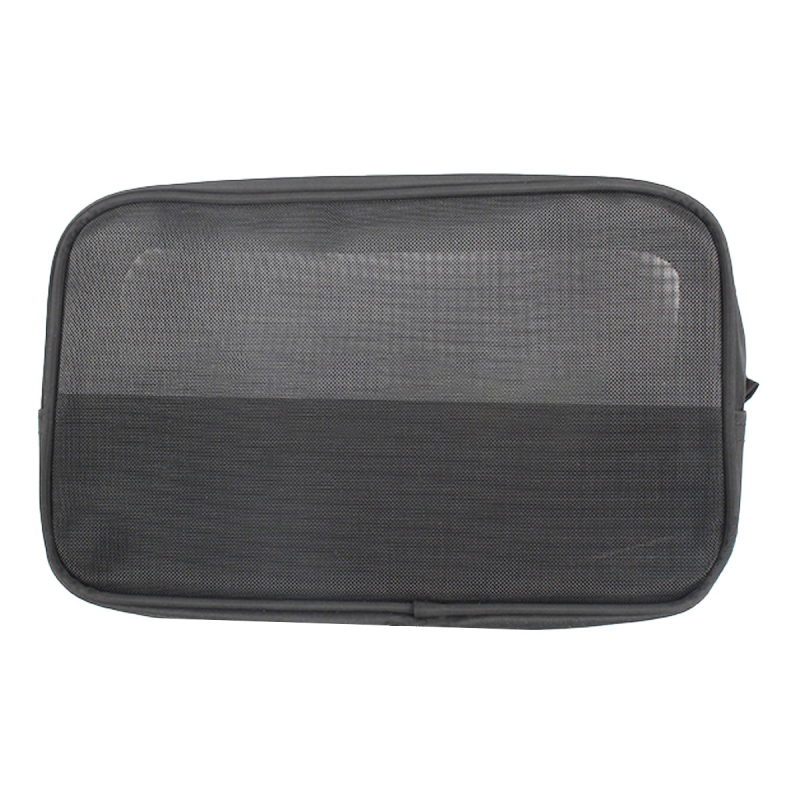 Дишаща мрежеста чанта за съхранение на козметика, с цип, унисекс, за пътуване