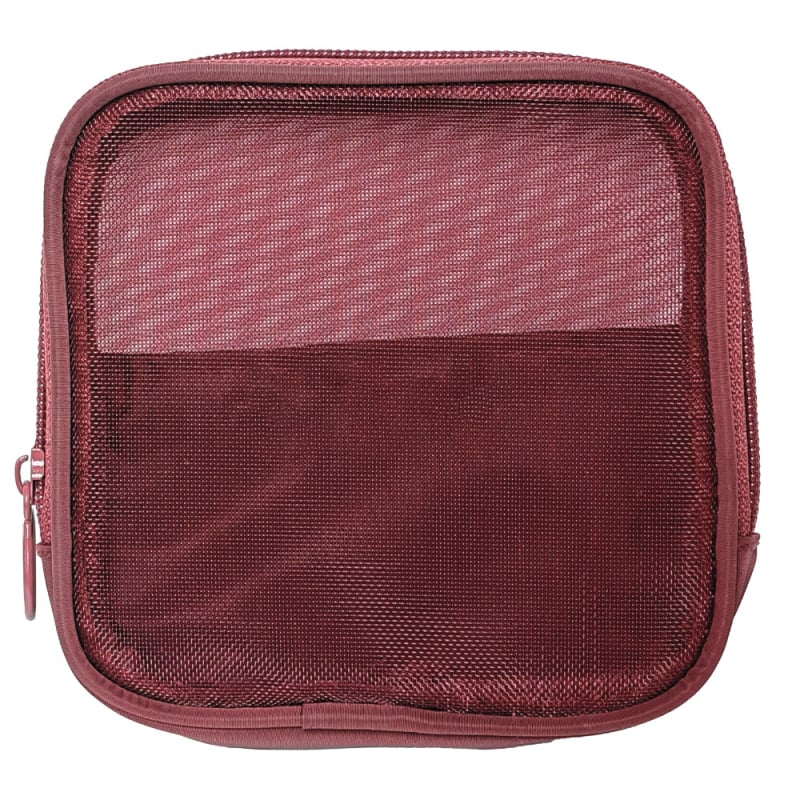 Дишаща мрежеста чанта за съхранение на козметика, с цип, унисекс, за пътуване