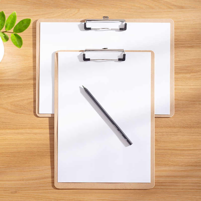 Клип за дъска за писане с дебела дървена основа – единична скоба, персонализация, печатано лого и лицензирана частна марка