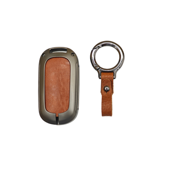 Корпус за ключ за Honda Civic 11-то поколение, Vezel, UR-V, Lingpai и Accord – сплав и кожа, семпъл стил, персонализируем