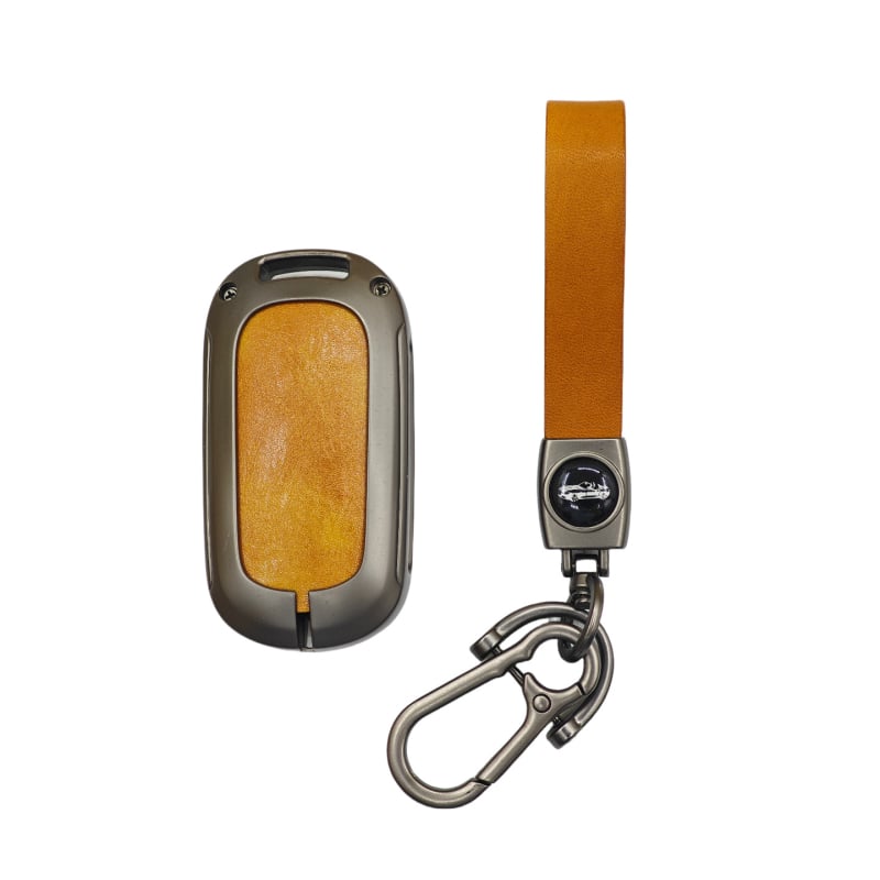 Корпус за ключ за Honda Civic 11-то поколение, Vezel, UR-V, Lingpai и Accord – сплав и кожа, семпъл стил, персонализируем