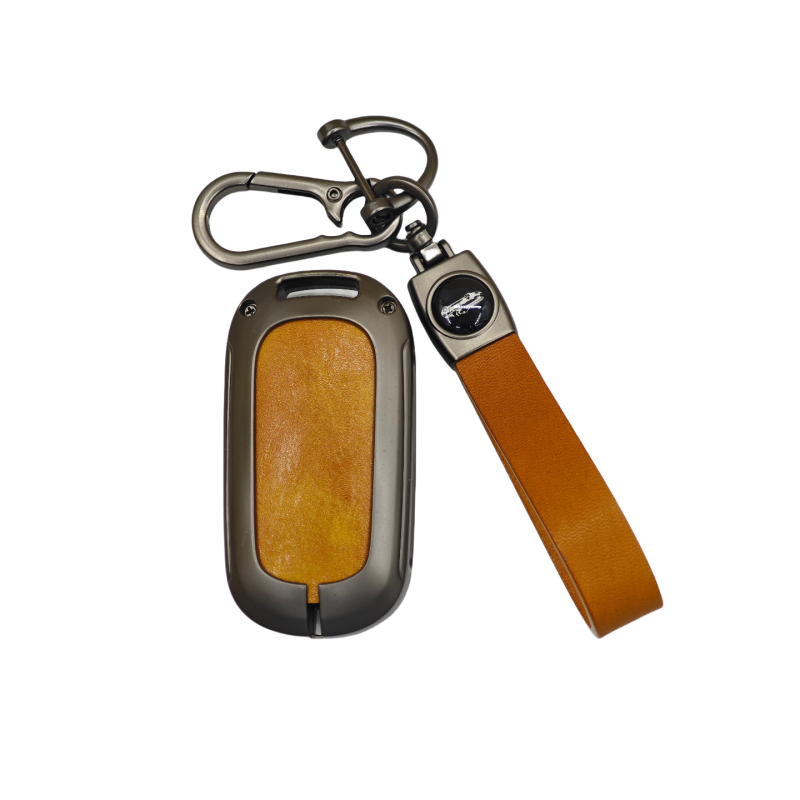 Корпус за ключ за Honda Civic 11-то поколение, Vezel, UR-V, Lingpai и Accord – сплав и кожа, семпъл стил, персонализируем