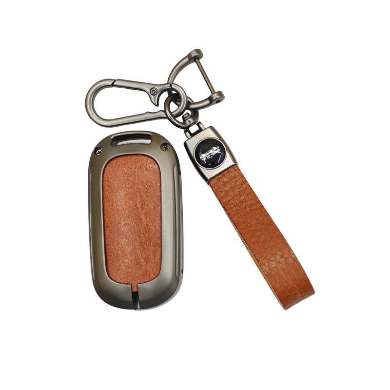 Корпус за ключ за Honda Civic 11-то поколение, Vezel, UR-V, Lingpai и Accord – сплав и кожа, семпъл стил, персонализируем