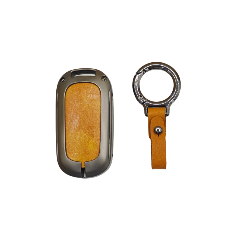 Корпус за ключ за Honda Civic 11-то поколение, Vezel, UR-V, Lingpai и Accord – сплав и кожа, семпъл стил, персонализируем