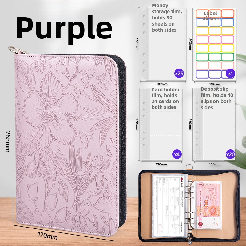 Bankas kartes un naudas organizators — reljēfa raksts, PU materiāls, Relief sērija, Tongyi Culture