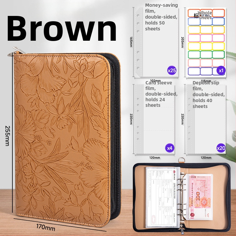 Bankas kartes un naudas organizators — reljēfa raksts, PU materiāls, Relief sērija, Tongyi Culture