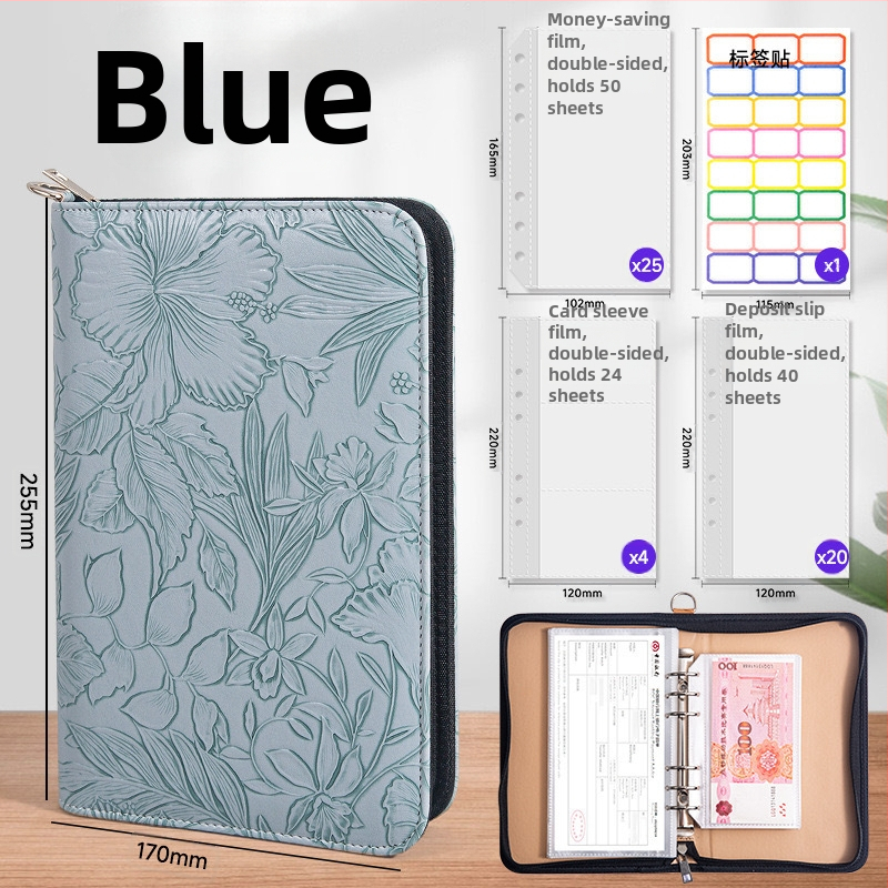 Bankas kartes un naudas organizators — reljēfa raksts, PU materiāls, Relief sērija, Tongyi Culture