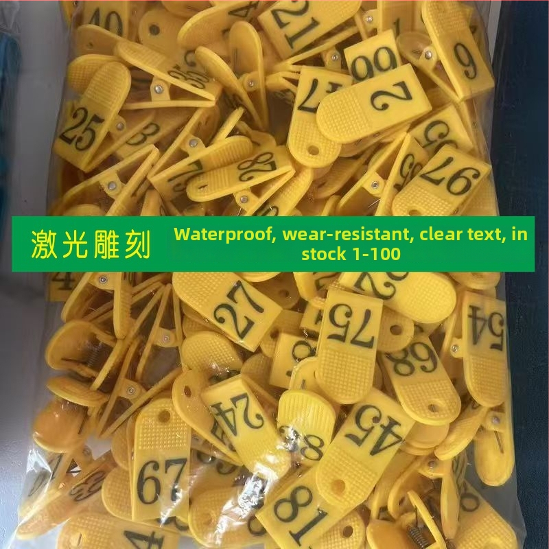 Restorāna pasūtījuma numura klips, ABS materiāls, produkta kods JD00008, Bez zīmola, Modelis: Cits