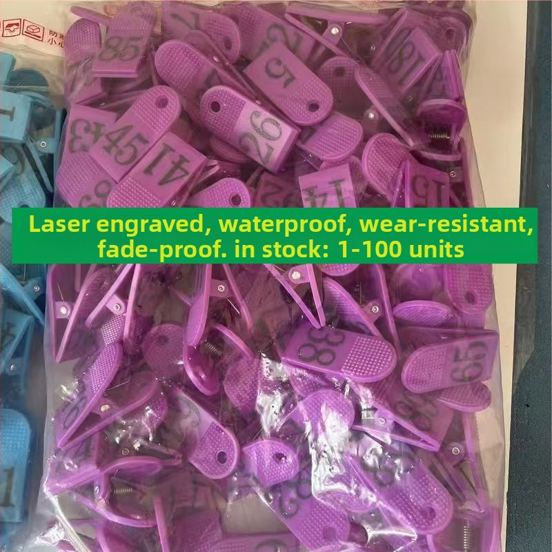 Restorāna pasūtījuma numura klips, ABS materiāls, produkta kods JD00008, Bez zīmola, Modelis: Cits