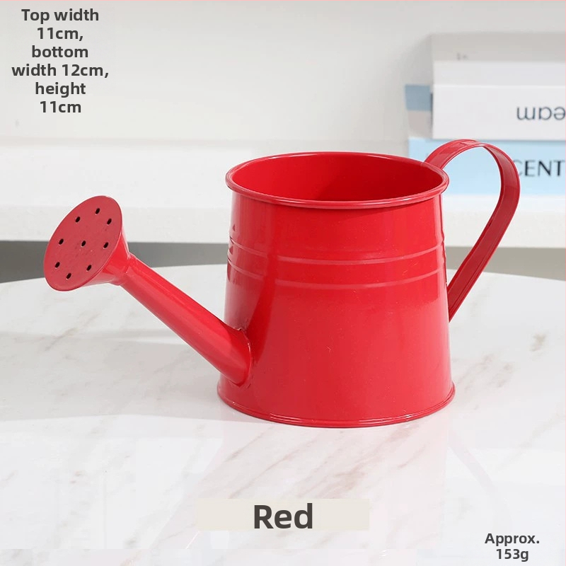 Kované železné záhradné zavlažovacie kanvičky, roztomilý dizajn (Materiál: Železo; Značka: Fool beauty; Aplikácia: Domáca záhrada)