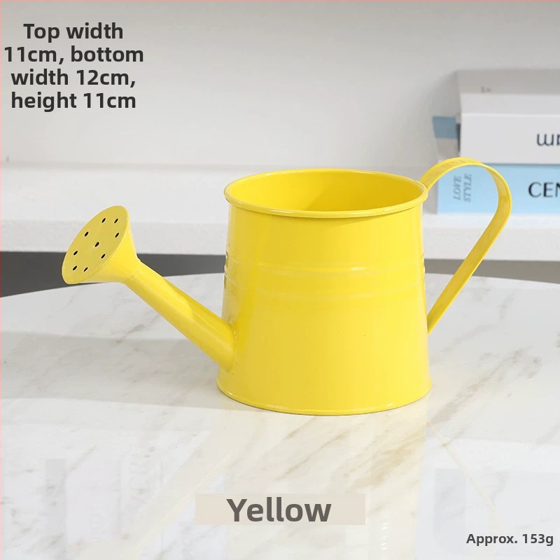 Kované železné záhradné zavlažovacie kanvičky, roztomilý dizajn (Materiál: Železo; Značka: Fool beauty; Aplikácia: Domáca záhrada)