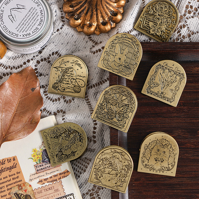 Joyful metalni klipsovi za dnevnik s motivom zvjezdanog neba i noći u šumi