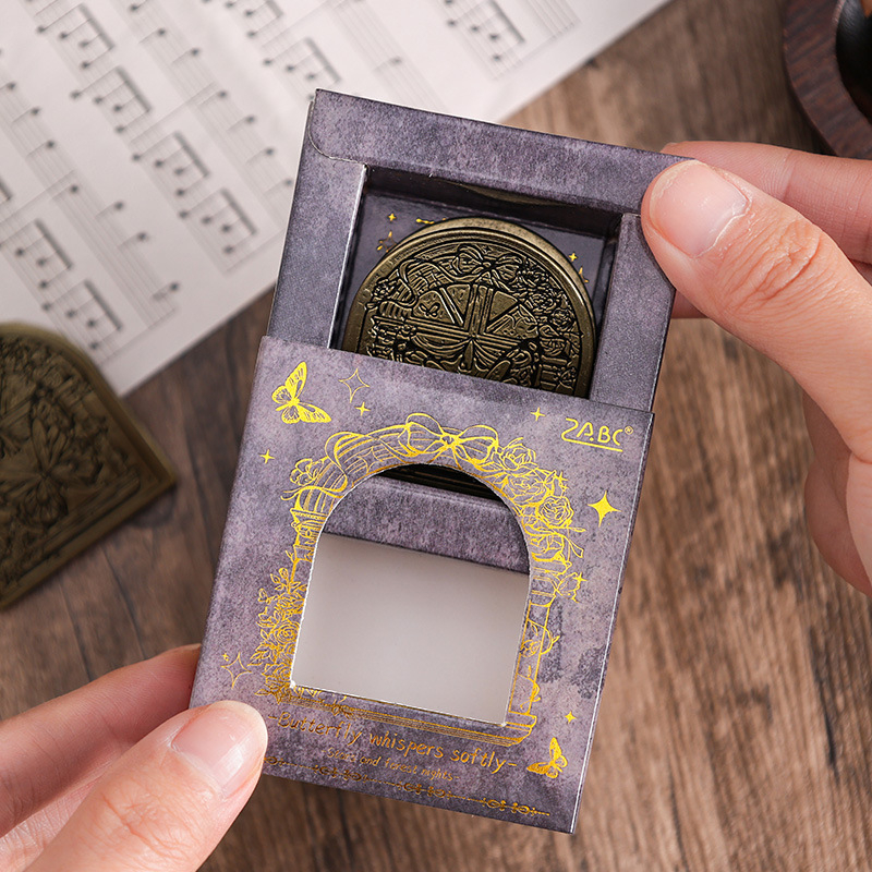 Joyful metalni klipsovi za dnevnik s motivom zvjezdanog neba i noći u šumi