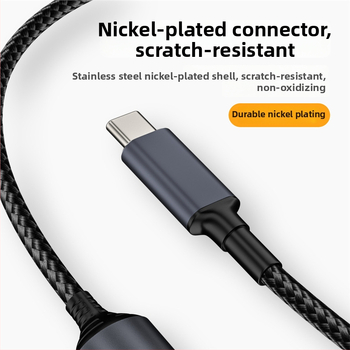 Type-C PD adapterkábél automatikus felismeréssel 5V/9V/20V bemenethez, PD kimenet akár 140W, 17 cm hosszú kábel