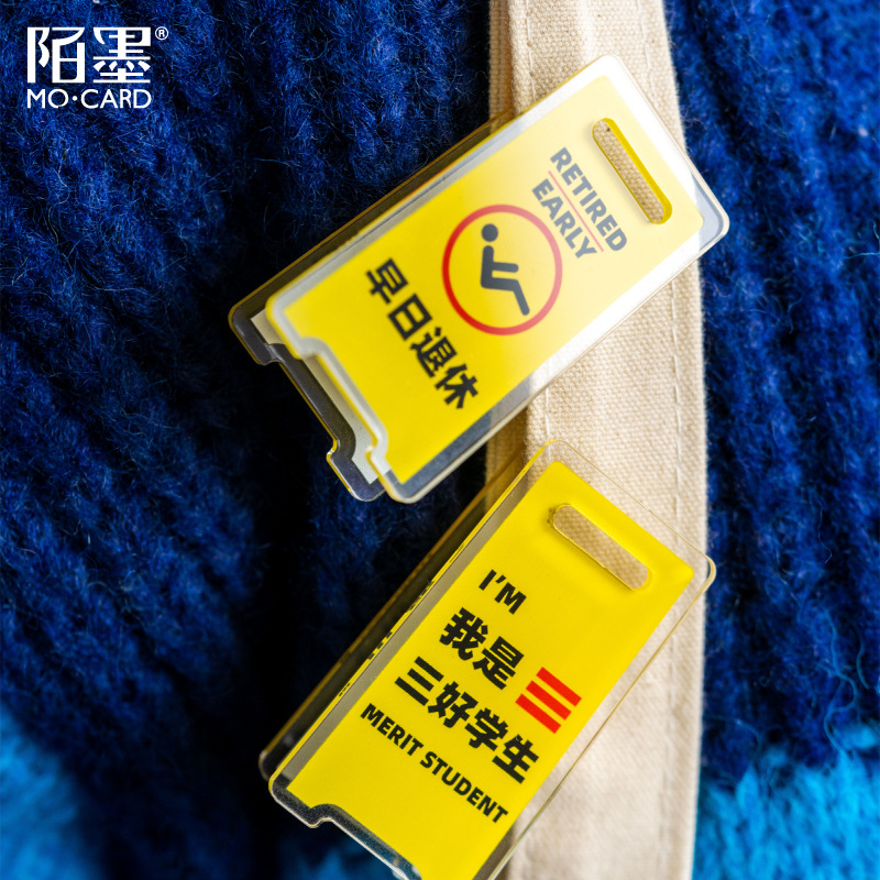 Mo Mo akrilni klip, model Clip, materijal akril, pakiranje u vrećicu OPP