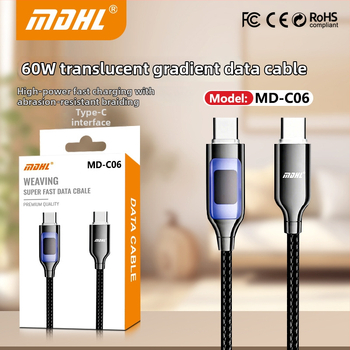 Καλώδιο USB-C γρήγορης φόρτισης (60W, 1–2 m) για Huawei/Honor