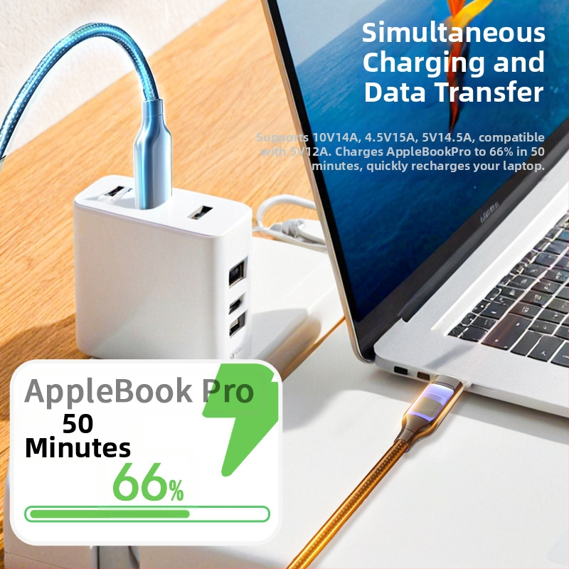 Καλώδιο USB-C γρήγορης φόρτισης (60W, 1–2 m) για Huawei/Honor