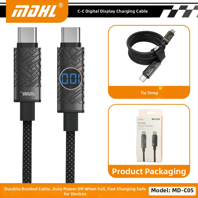 Καλώδιο USB-C γρήγορης φόρτισης (60W, 1–2 m) για Huawei/Honor