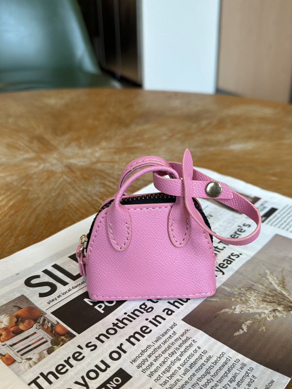 Portofel pentru monede, material PVC, stil urban simplu, design unisex, Primăvara 2025