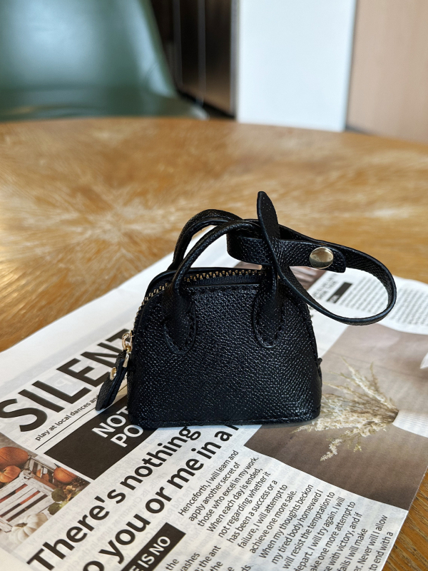 Portofel pentru monede, material PVC, stil urban simplu, design unisex, Primăvara 2025