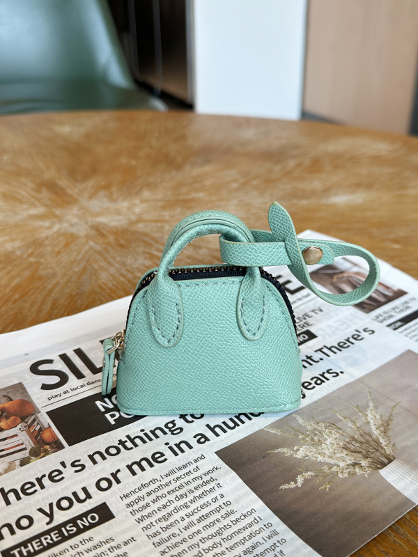 Portofel pentru monede, material PVC, stil urban simplu, design unisex, Primăvara 2025