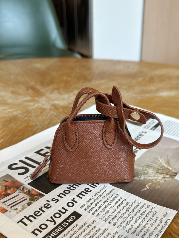 Portofel pentru monede, material PVC, stil urban simplu, design unisex, Primăvara 2025