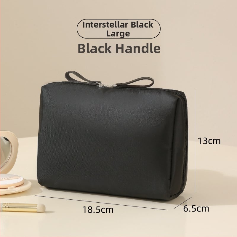 Козметична чанта за пътуване — урбан стил, ултралека и износоустойчива (Полиестер; Полиестерна подплата; Урбан стил; Свръхлека; Устойчивост на износване)