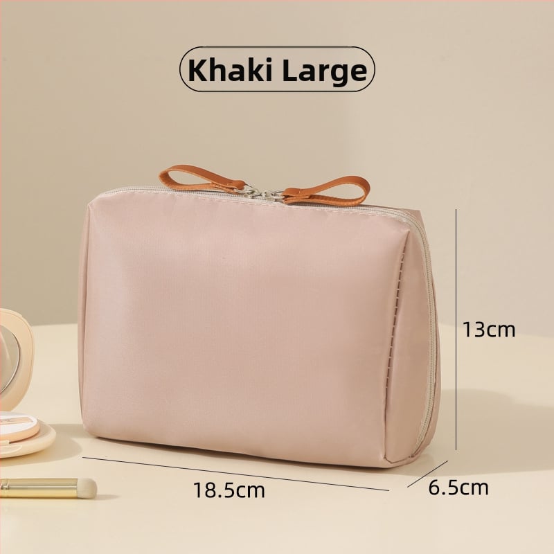 Козметична чанта за пътуване — урбан стил, ултралека и износоустойчива (Полиестер; Полиестерна подплата; Урбан стил; Свръхлека; Устойчивост на износване)