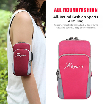 Geantă de braț pentru telefon – Unisex, pentru alergare și sport, material Oxford, Primăvara 2024, Activități în aer liber, Căptușeală poliester (Unisex; Oxford material; Primăvara 2024; Activități în aer liber; Căptușeală poliester)