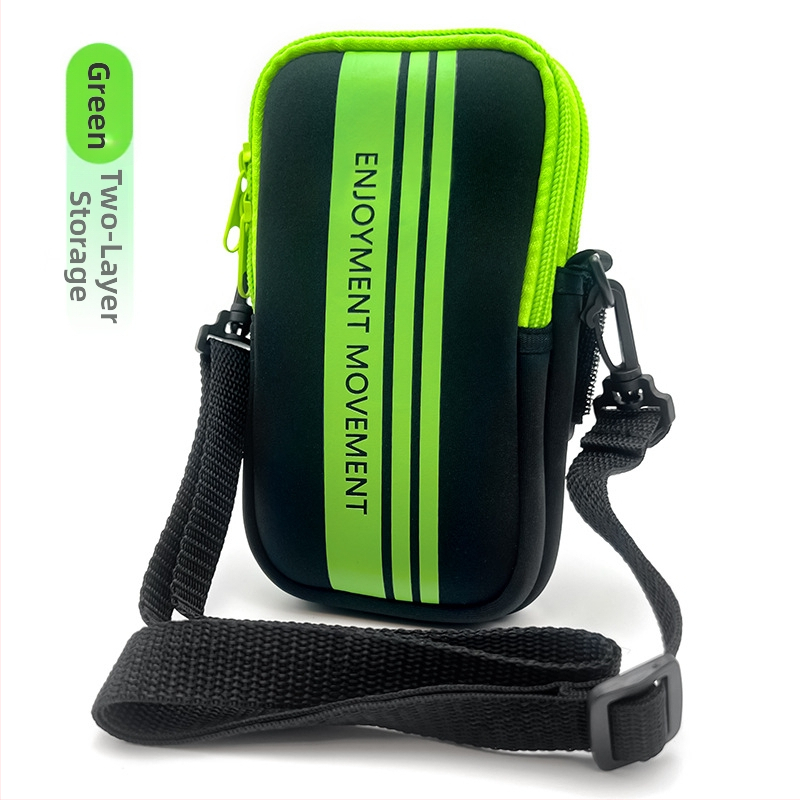 Geantă de braț unisex cu curea încrucișată – Material scuba, impermeabil, respirabil, ultraușoară