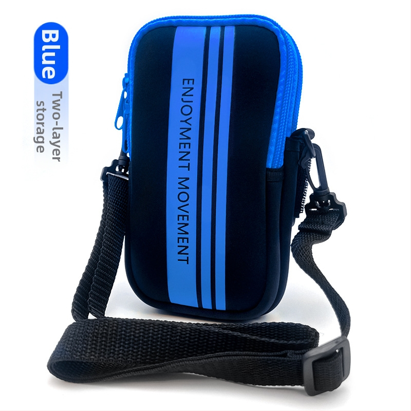 Geantă de braț unisex cu curea încrucișată – Material scuba, impermeabil, respirabil, ultraușoară