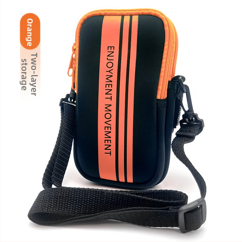 Geantă de braț unisex cu curea încrucișată – Material scuba, impermeabil, respirabil, ultraușoară