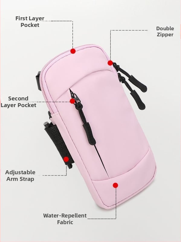 Brățară pentru telefon pentru alergare, unisex, impermeabilă, PU material (LBZ-079PU; PU; impermeabil; unisex; activități în aer liber)