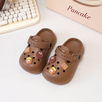 Papuci EVA pentru copii, unisex – Cartoon Paradise, antiderapant, partea superioară EVA, 7–16 ani