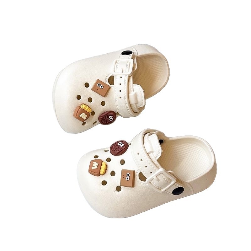 Papuci EVA pentru copii, unisex – Cartoon Paradise, antiderapant, partea superioară EVA, 7–16 ani