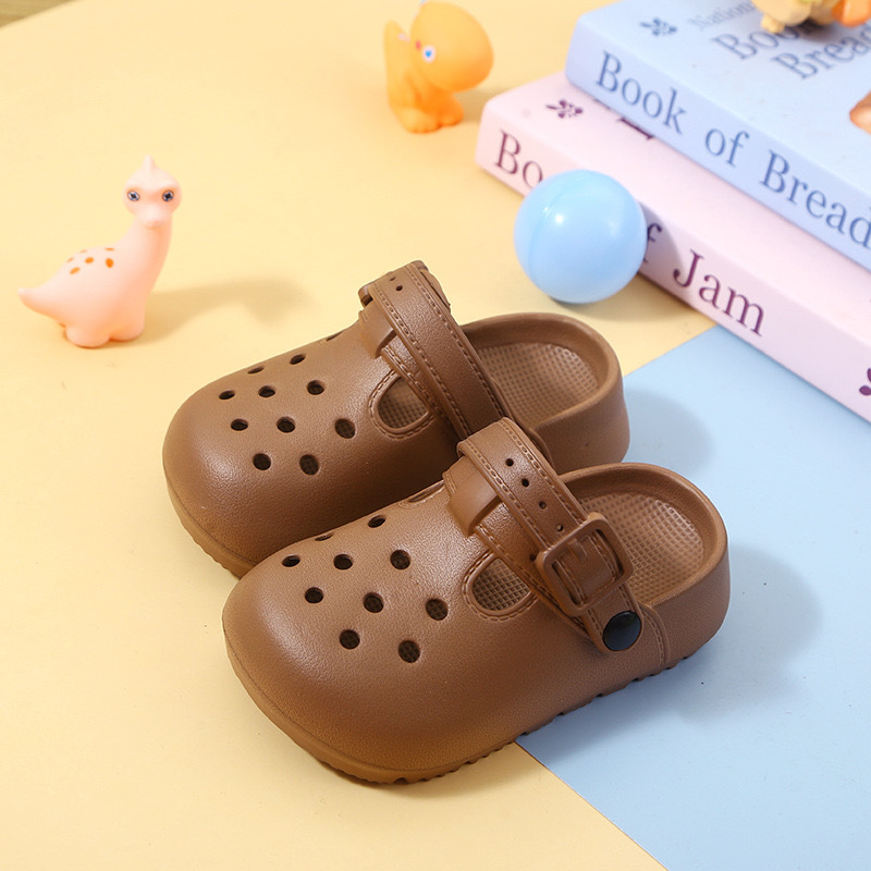 Papuci EVA pentru copii, unisex – Cartoon Paradise, antiderapant, partea superioară EVA, 7–16 ani