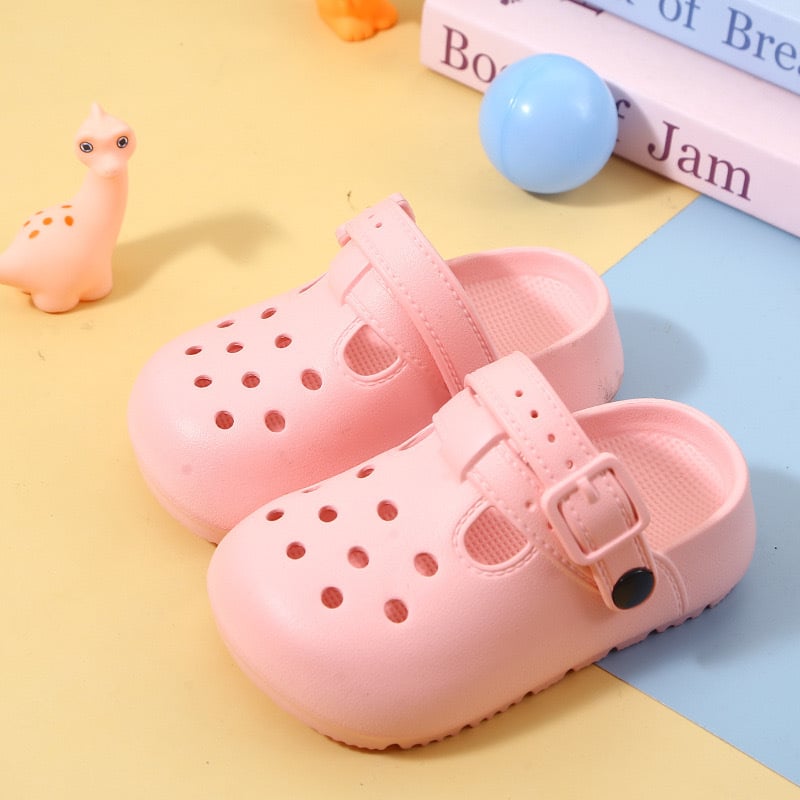 Papuci EVA pentru copii, unisex – Cartoon Paradise, antiderapant, partea superioară EVA, 7–16 ani