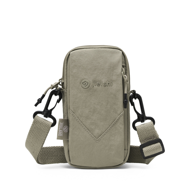 Torba za mobitel za trčanje – najlon, zatvarač, uspravni kvadratni oblik, podstava poliester, izlazak jeseni 2025