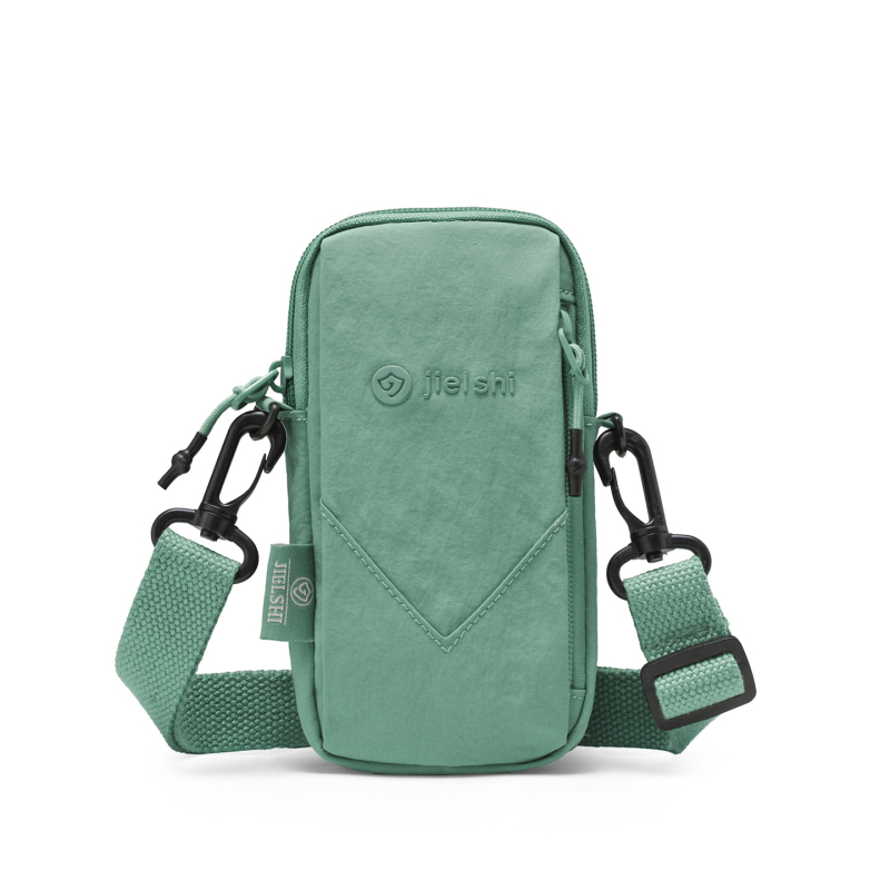 Torba za mobitel za trčanje – najlon, zatvarač, uspravni kvadratni oblik, podstava poliester, izlazak jeseni 2025