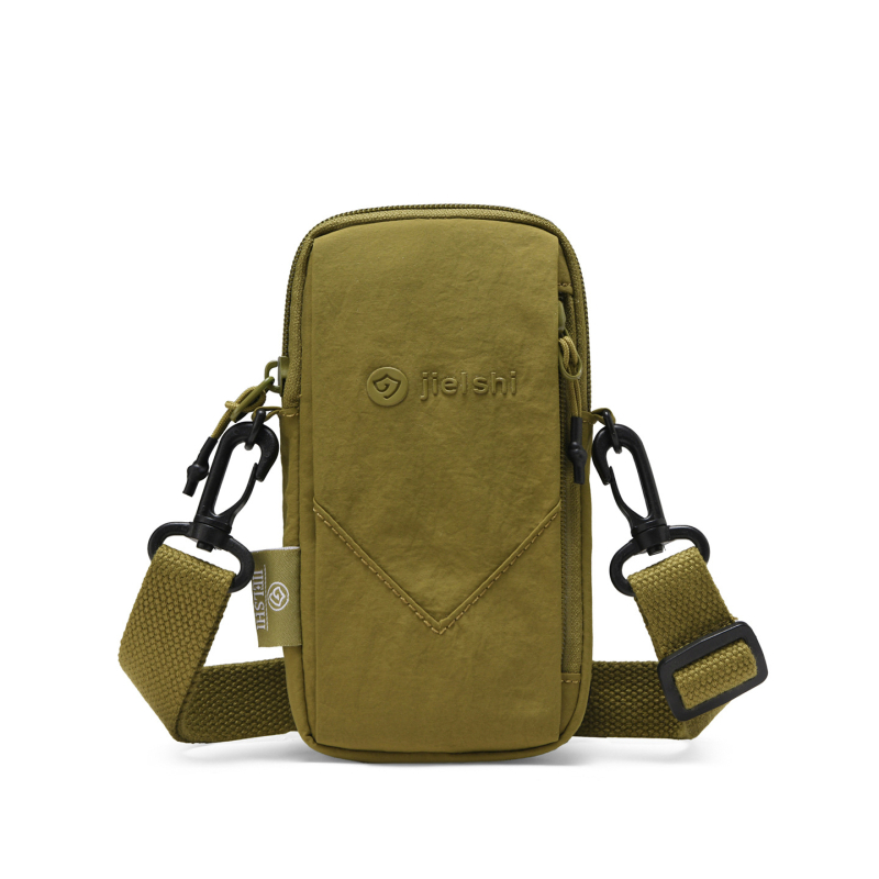 Torba za mobitel za trčanje – najlon, zatvarač, uspravni kvadratni oblik, podstava poliester, izlazak jeseni 2025