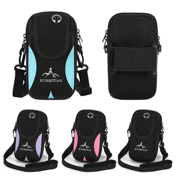 Geantă de braț pentru sporturi în aer liber, material poliester, unisex, siguranță reflectivă pentru noapte