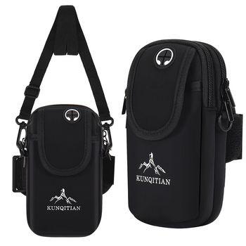 Geantă de braț pentru sporturi în aer liber, material poliester, unisex, siguranță reflectivă pentru noapte