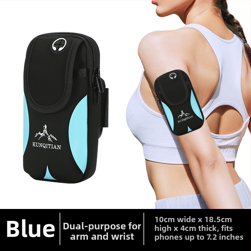 Geantă de braț pentru sporturi în aer liber, material poliester, unisex, siguranță reflectivă pentru noapte