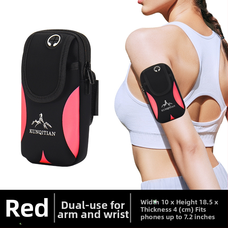 Geantă de braț pentru sporturi în aer liber, material poliester, unisex, siguranță reflectivă pentru noapte