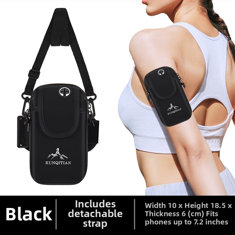 Geantă de braț pentru sporturi în aer liber, material poliester, unisex, siguranță reflectivă pentru noapte