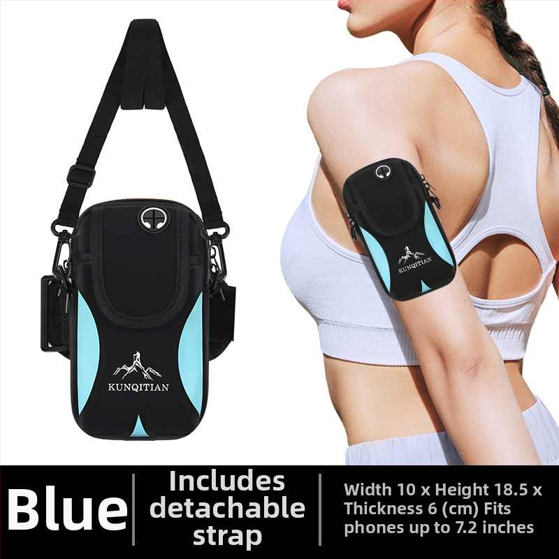 Geantă de braț pentru sporturi în aer liber, material poliester, unisex, siguranță reflectivă pentru noapte