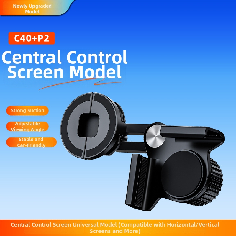 Автомобилен държач за телефон с магнитна щипка за табло — Snap-On монтаж, 15W, универсален за навигационни телефони