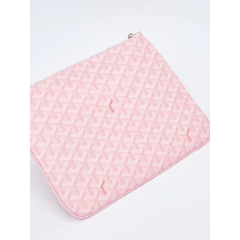 Yuki PU borítéktáska, zip-zárral, vízszintes négyszögletes forma