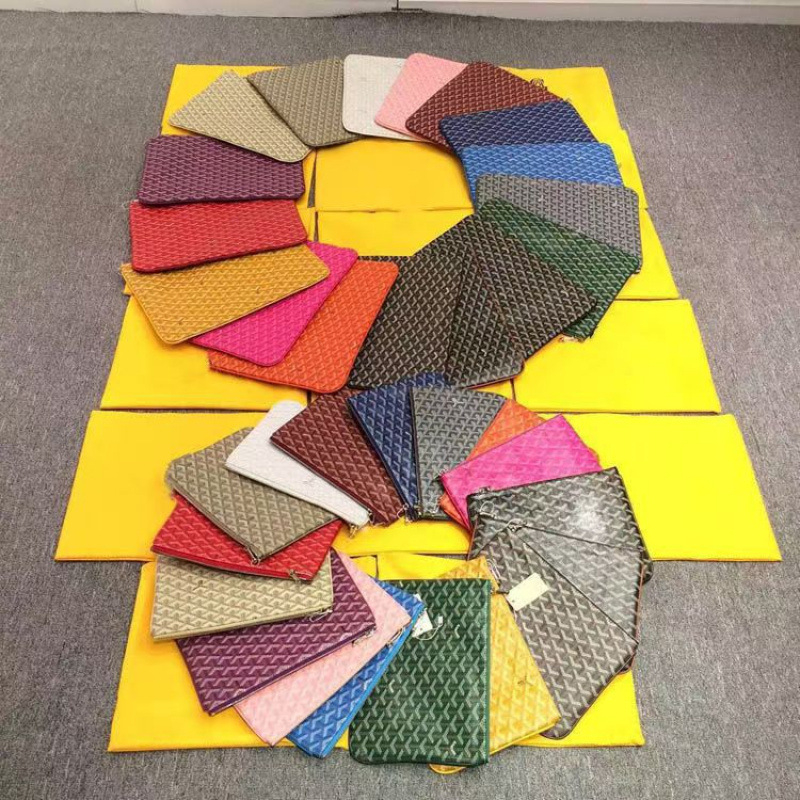 Yuki PU borítéktáska, zip-zárral, vízszintes négyszögletes forma