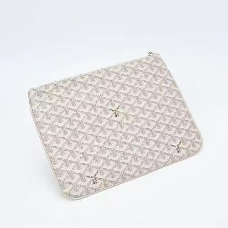 Yuki PU borítéktáska, zip-zárral, vízszintes négyszögletes forma